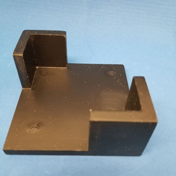 Six piece photo coaster set with black wood holder Faith can hold pictures - Picture 9 of 11